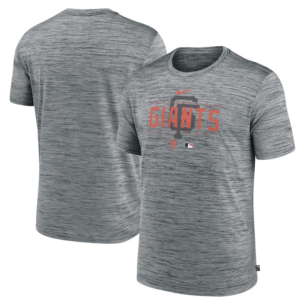 Nike Heather Gray Giants‎ Men's Tee